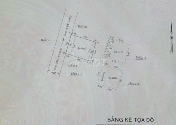 BÁN NHÀ 3 TẦNG HẺM XE 🚗 - SỔ HỒNG RIÊNG - LÊ VĂN LƯƠNG - NHÀ BÈ .