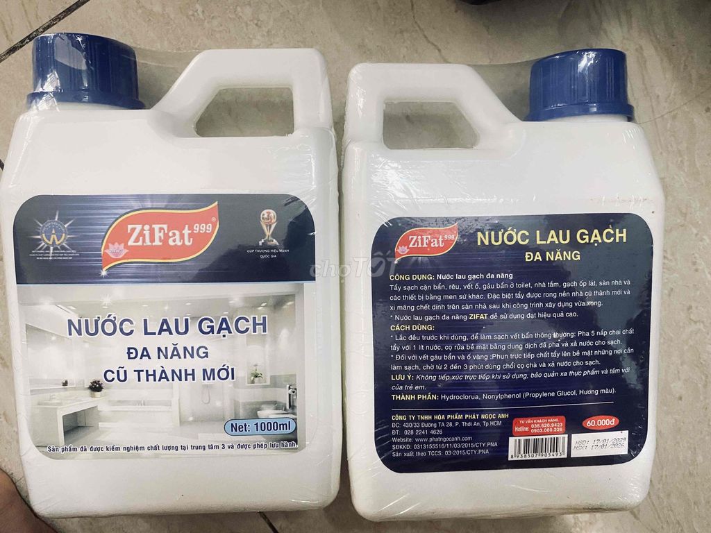 Nước lau gạch  1000ml Đa năng. Mua bán Thiết bị vệ sinh, nhà tắm tại Quận 12 Tp Hồ Chí Minh được đăng bởi chuyên pass đồ mới  hình 1