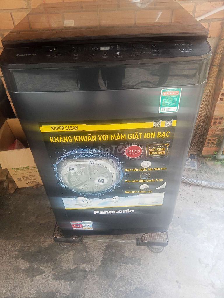 Máy giặt Panasonic 10 Kg cửa trên. Mua bán Máy giặt tại Huyện Bến Cầu Tây Ninh được đăng bởi Nguyễn Văn Thông  hình 1