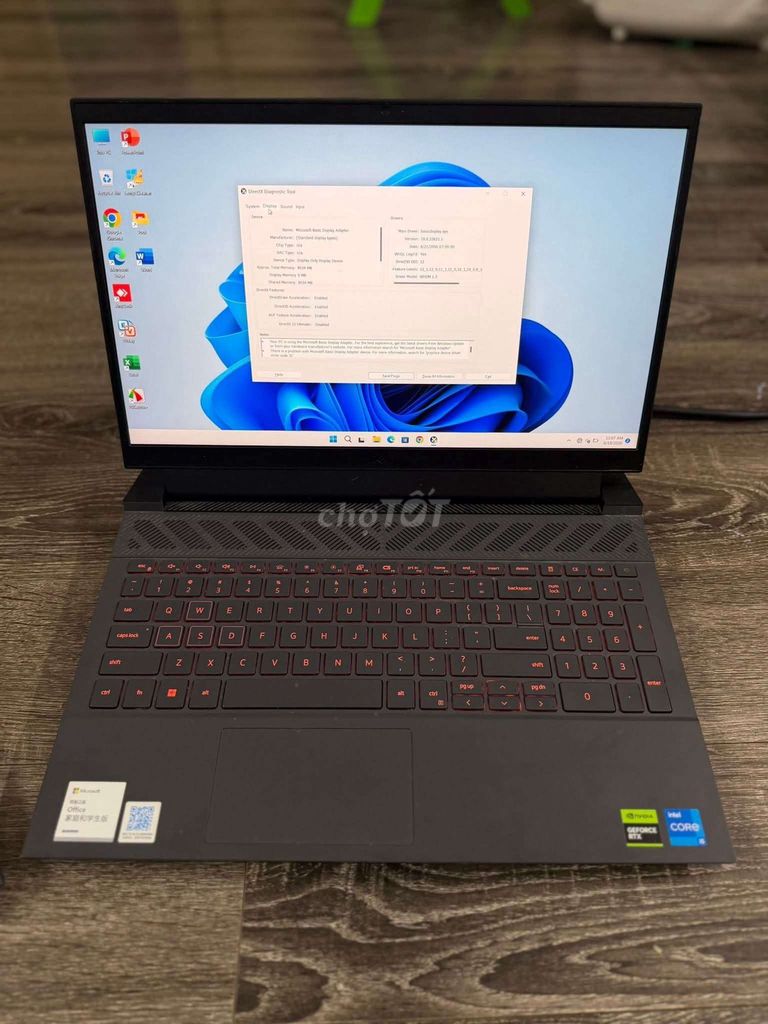 Dell G15 5511 i5-11400H RTX 3050 16GB/512GB. Mua bán Laptop tại Quận Tây Hồ Hà Nội được đăng bởi Đặng Cao Sơn hình 1