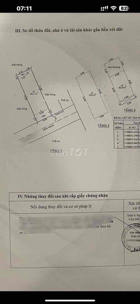 BÁN NHÀ 3 TẦNG PHƯỜNG TĂNG NHƠN PHÚ B THÀNH PHỐ THỦ ĐỨC