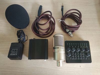 BỘ MIC K200,SOUNDCARD V10,CHUYÊN HÁT LIVE,THU ÂM,. Mua bán Tivi, Âm thanh tại Thành phố Sóc Trăng Sóc Trăng được đăng bởi QUÝ