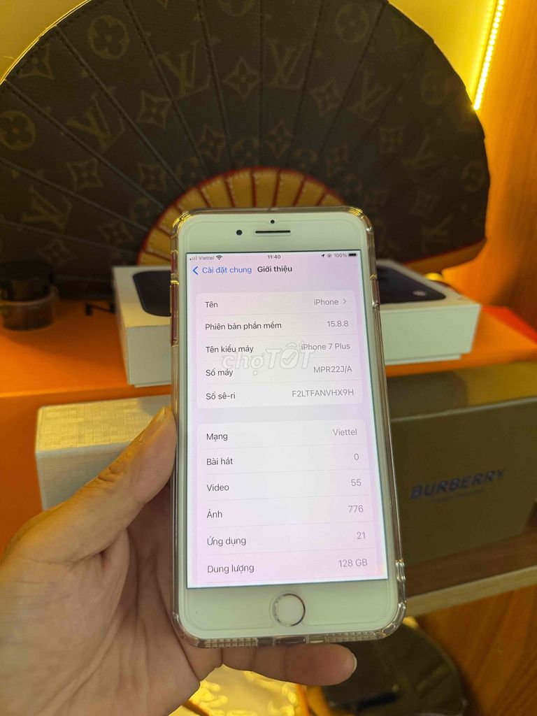 Apple iPhone 7 Plus 128GB Đỏ. Mua bán Điện thoại tại Quận Nam Từ Liêm Hà Nội được đăng bởi Nguyễn Duy hình 1