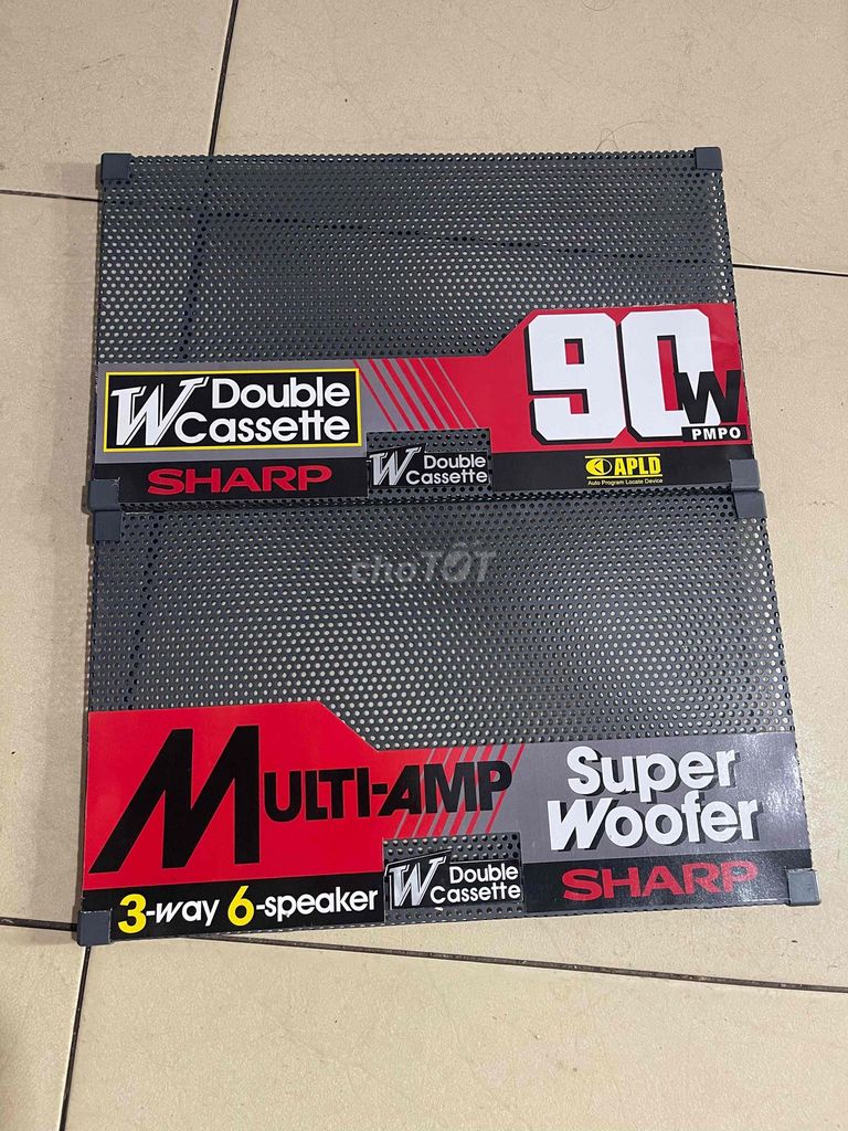 Loa Sharp 777 Toàn dải Đỏ. Mua bán Tivi, Âm thanh tại Huyện Đông Anh Hà Nội được đăng bởi radio catset hình 1