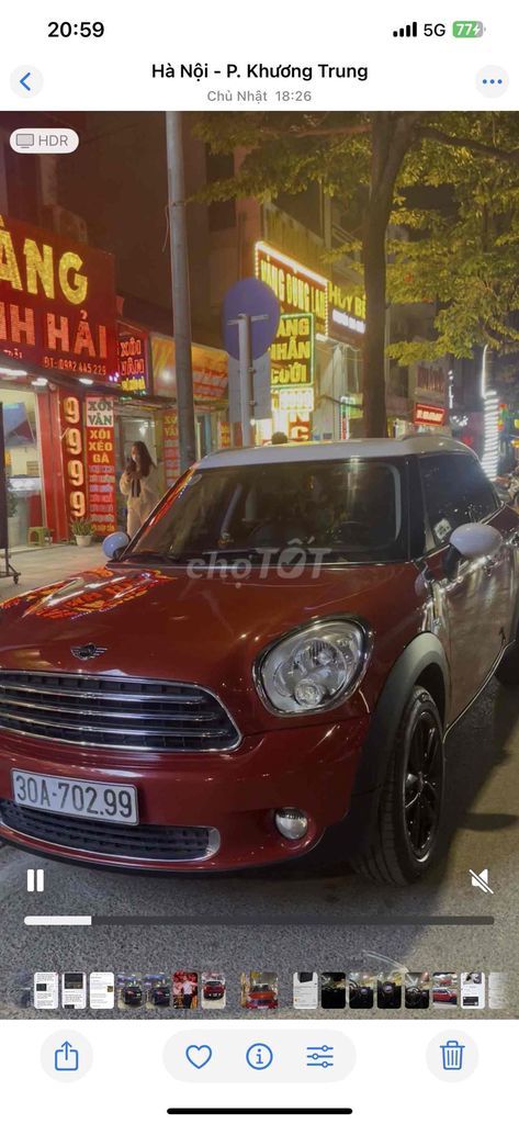 MINI Countryman 2014 - 110000 km. Mua bán Ô tô tại Quận Cầu Giấy Hà Nội được đăng bởi long luxury hình 5