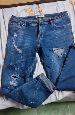 Quần jeans zara eo 88-90 cm