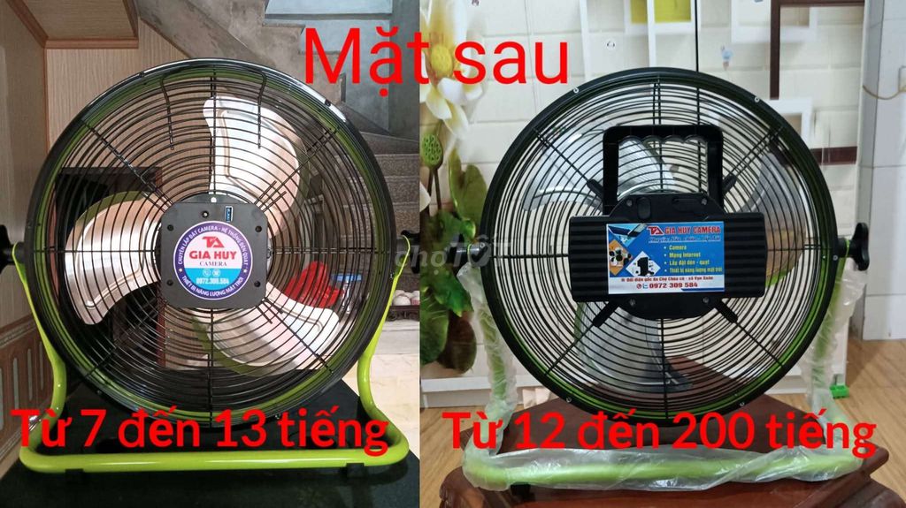 Quạt tích điện Khủng Long Chân Xanh. Mua bán Quạt tại Huyện Vũ Thư Thái Bình được đăng bởi Tuấn Anh camera hình 1