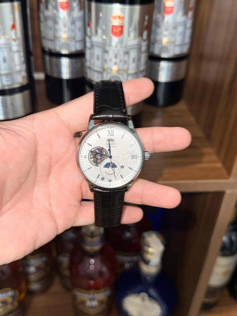 Đồng hồ Orient Nam dây da Trắng. Mua bán Đồng hồ tại Quận Đống Đa Hà Nội được đăng bởi Mr Tạo hình 1