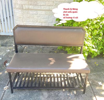 Thanh lý Băng ghế chờ sofa cafe, sofa quán bi-da. Mua bán Bàn ghế tại Quận Bình Thạnh Tp Hồ Chí Minh được đăng bởi Kho Bàn Ghế Cũ