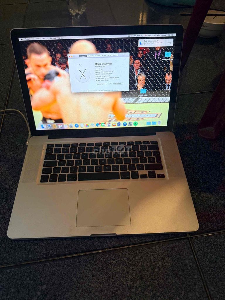 Apple MacBook Pro i7 4GB/500GB Like New. Mua bán Laptop tại Thành phố Thủ Đức Tp Hồ Chí Minh được đăng bởi Linh hình 1