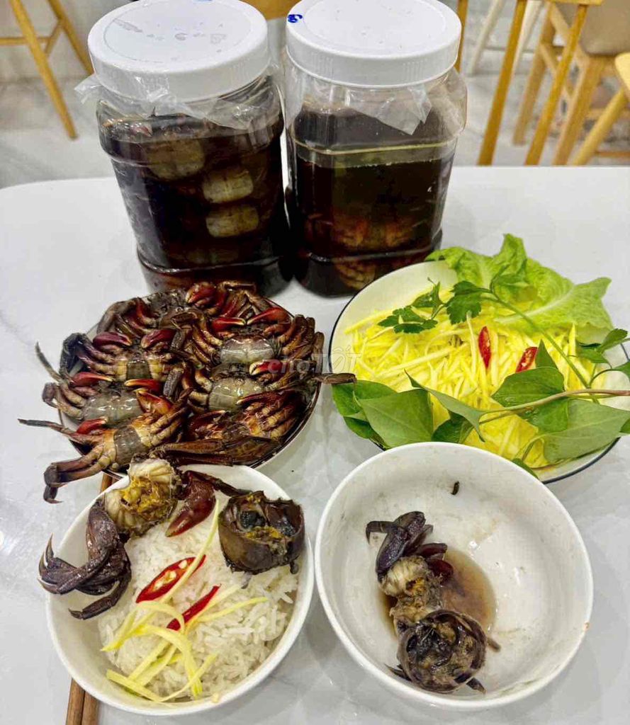 Ba khía ngâm mắm Miền Tây. Mua bán Đồ ăn, thực phẩm và các loại khác tại Huyện Ngọc Hiển Cà Mau được đăng bởi Kim Như hình 1