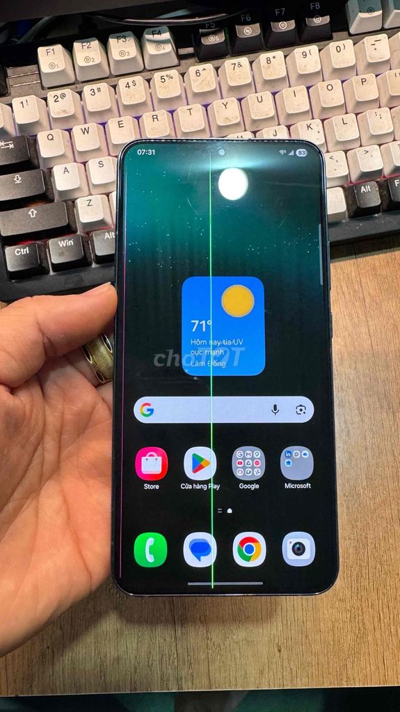 Samsung Galaxy S22 plus sọc màn. Mua bán Điện thoại tại Huyện Cư Jút Đắk Nông được đăng bởi Ngoc hình 1