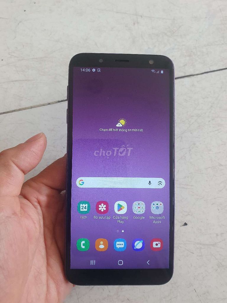 Samsung J6 32GB Tím. Mua bán Điện thoại tại Quận Bình Thạnh Tp Hồ Chí Minh được đăng bởi Ngọc Như Quang hình 1