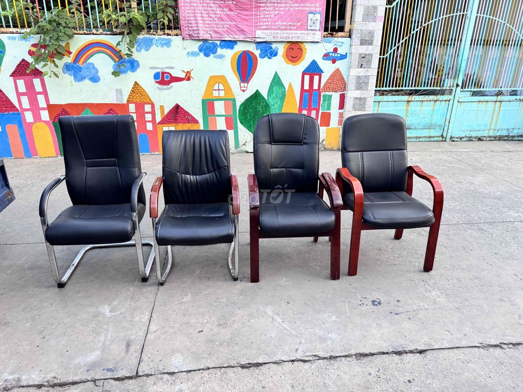 Bàn ghế văn phòng Hòa Phát Da, Gỗ, Kim loại. Mua bán Đồ dùng văn phòng tại Thành phố Biên Hòa Đồng Nai được đăng bởi Tên chưa cung cấp hình 1