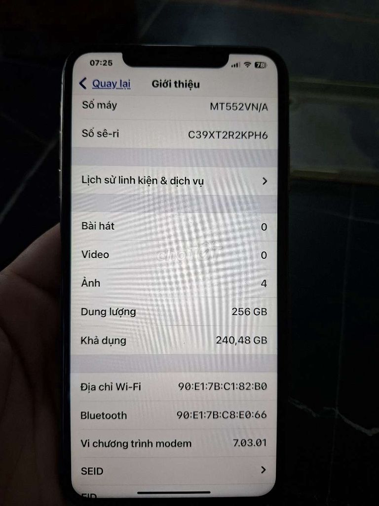 Apple iPhone XS Max 256GB Vàng. Mua bán Điện thoại tại Huyện Long Thành Đồng Nai được đăng bởi nam hình 1