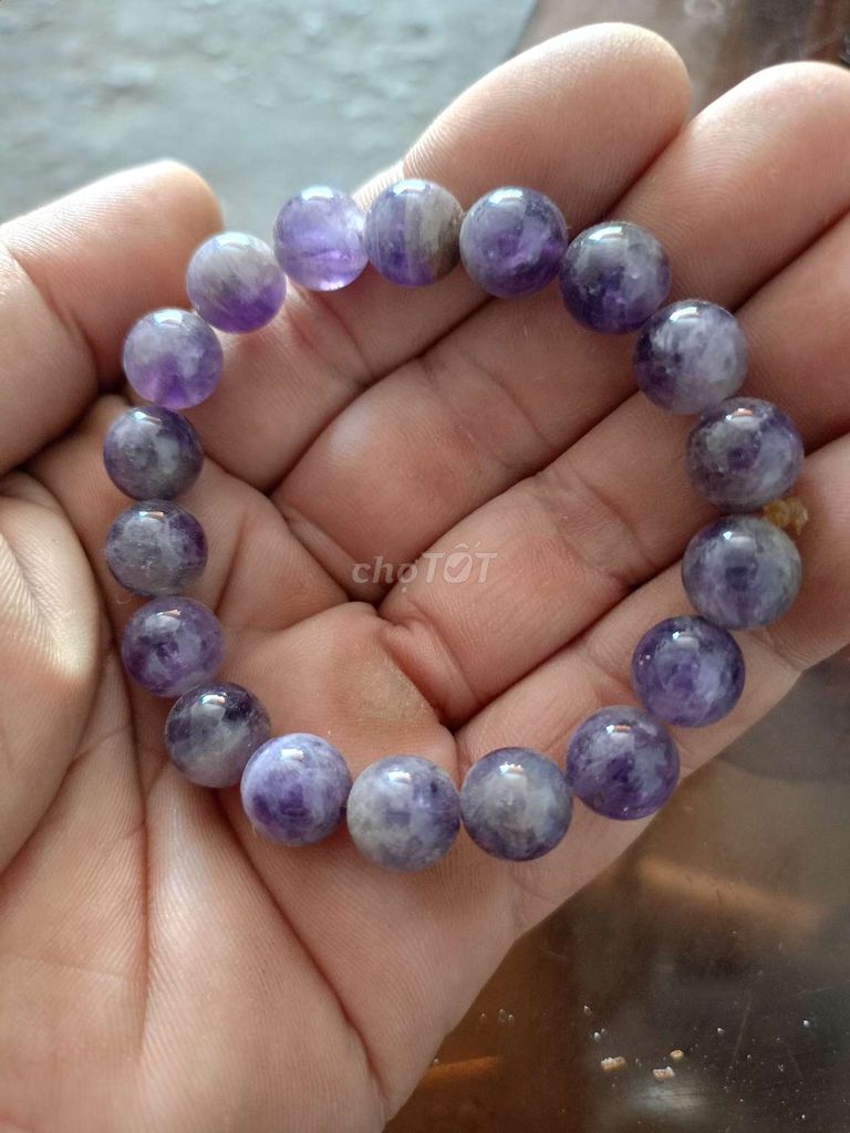 Vòng tay đá thạch anh tím. Mua bán Phụ kiện thời trang khác tại Thành phố Thủ Đức Tp Hồ Chí Minh được đăng bởi tiến phát  hình 1