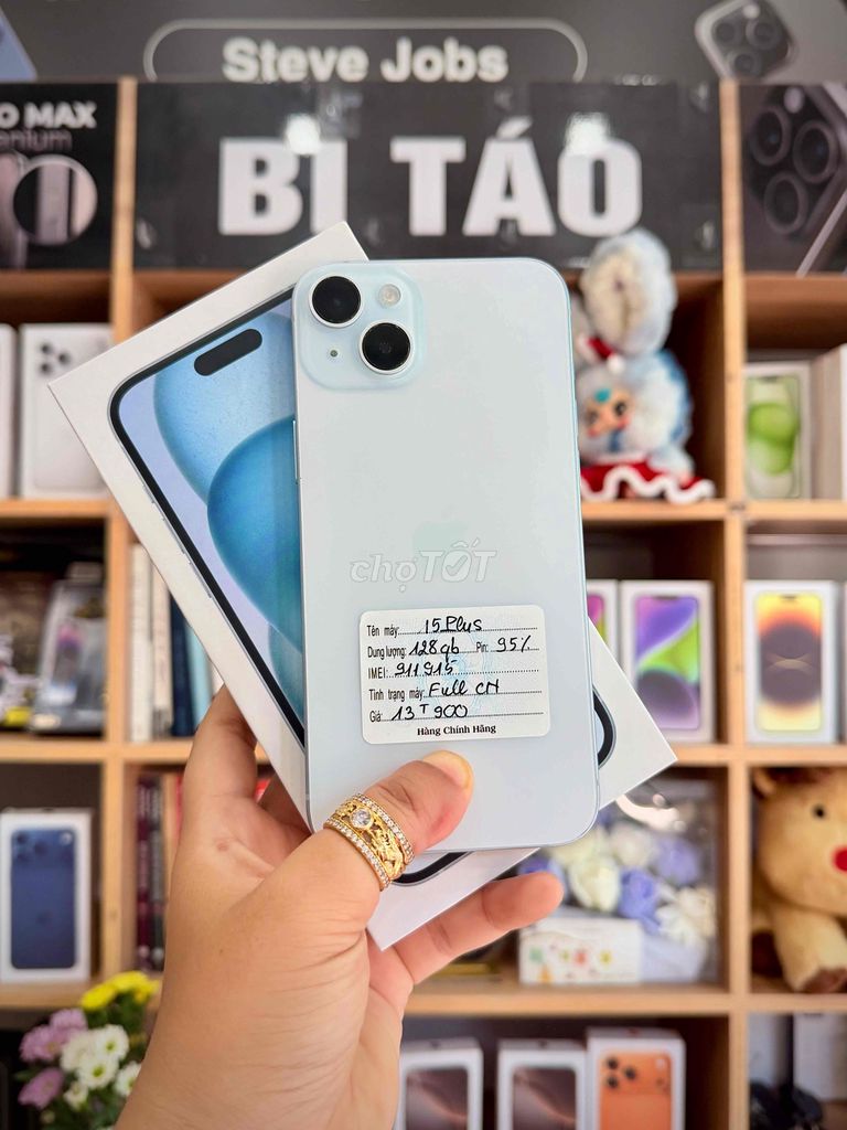 iPhone 15 Plus 128GB Xanh Blue. Mua bán Điện thoại tại Thành phố Long Xuyên An Giang được đăng bởi Bi Táo Store hình 1