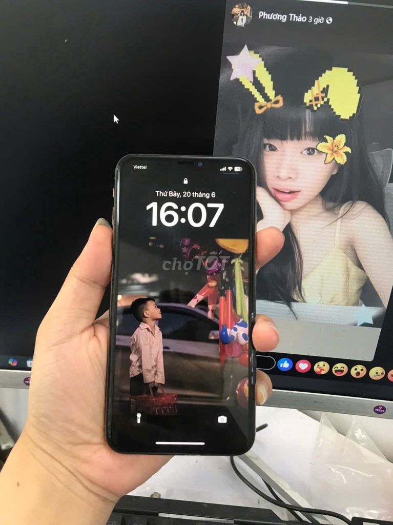 iPhone XS Max 256GB Đã thay pin. Mua bán Điện thoại tại Huyện Thanh Trì Hà Nội được đăng bởi Đạt 09 hình 1