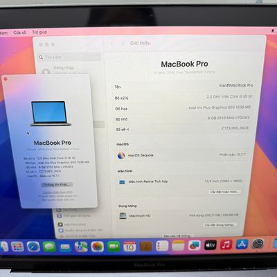 Apple MacBook Pro 2018 i5 8GB/256GB