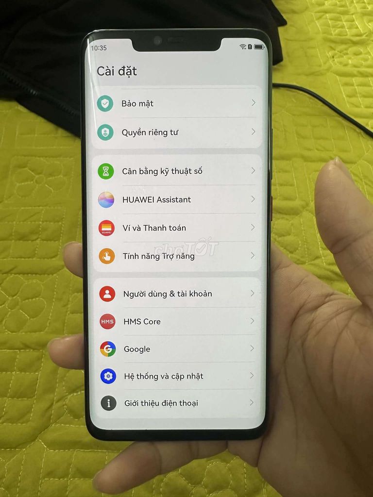Huawei Mate 20 Pro 128GB Đã sử dụng. Mua bán Điện thoại tại Huyện An Dương Hải Phòng được đăng bởi Đinh Quang Chiến  hình 1