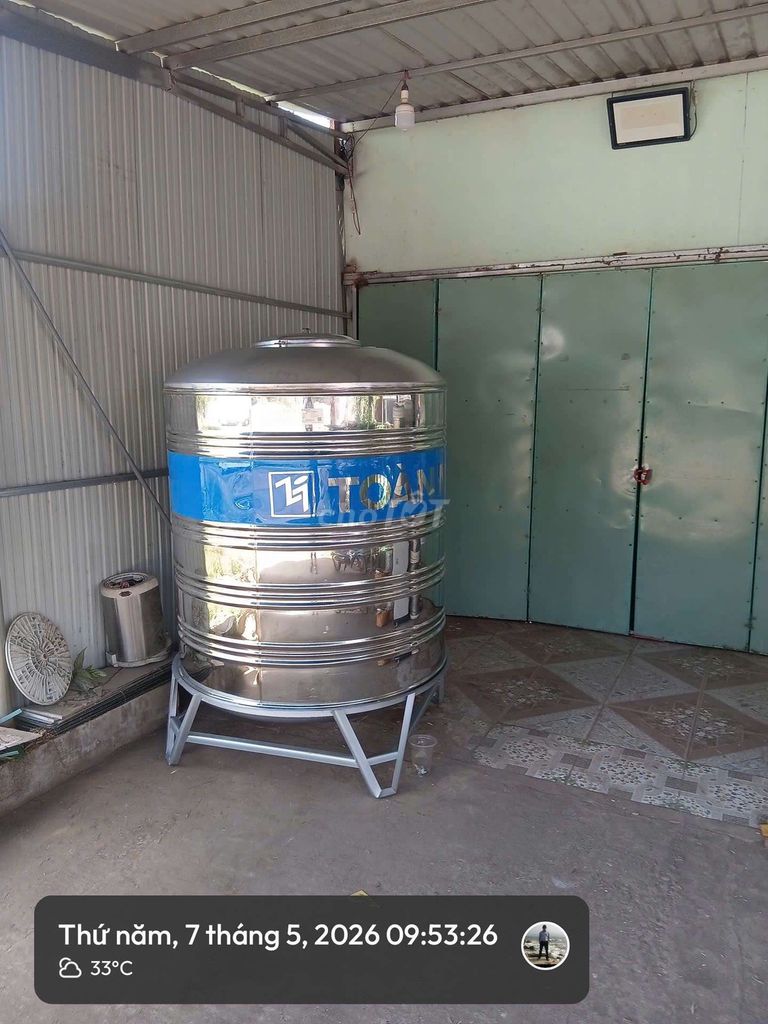 Bồn nước Toàn Mỹ 1500 lít Inox Đứng. Mua bán Nội thất, đồ gia dụng khác tại Huyện Chơn Thành Bình Phước được đăng bởi Nguyễn Thiên Phúc hình 1
