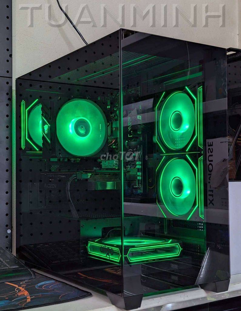 PC Gaming Ryzen 5 7500f card RX 6600. Mua bán Máy tính để bàn tại Huyện Kiến Thuỵ Hải Phòng được đăng bởi Minh Hoagg Vu hình 1