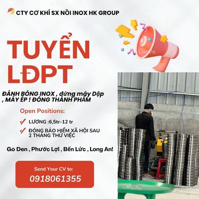 CTY cơ khí SX NỒI INOX HK GROUP 