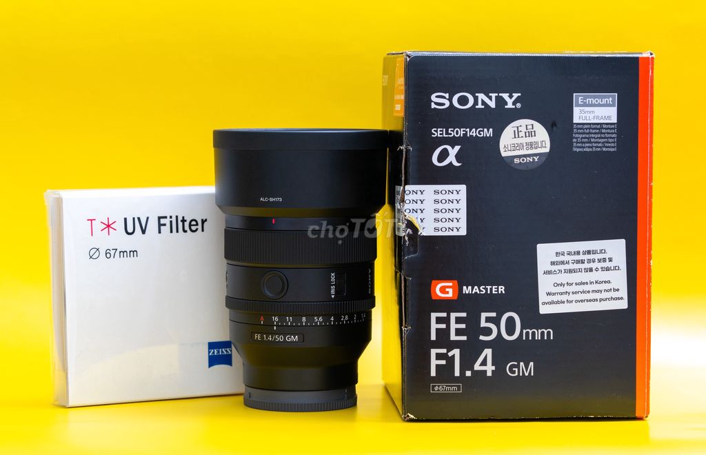 Ống kính máy ảnh Sony FE 50mm F1.4 GM. Mua bán Máy ảnh, Máy quay tại Quận 12 Tp Hồ Chí Minh được đăng bởi Thiên Trần hình 1