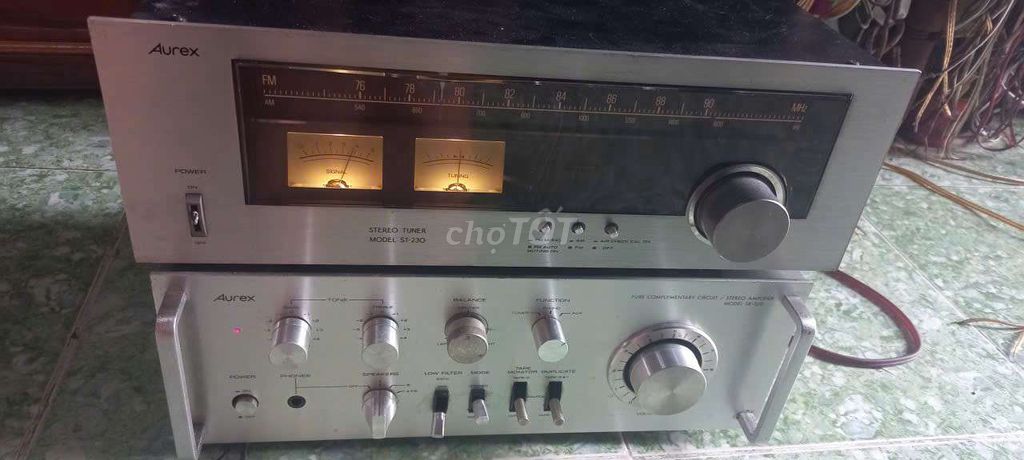 Bộ âm ly Aurex SB-320 Bạc. Mua bán Tivi, Âm thanh tại Quận Bình Tân Tp Hồ Chí Minh được đăng bởi hoa trinh nữ  hình 1