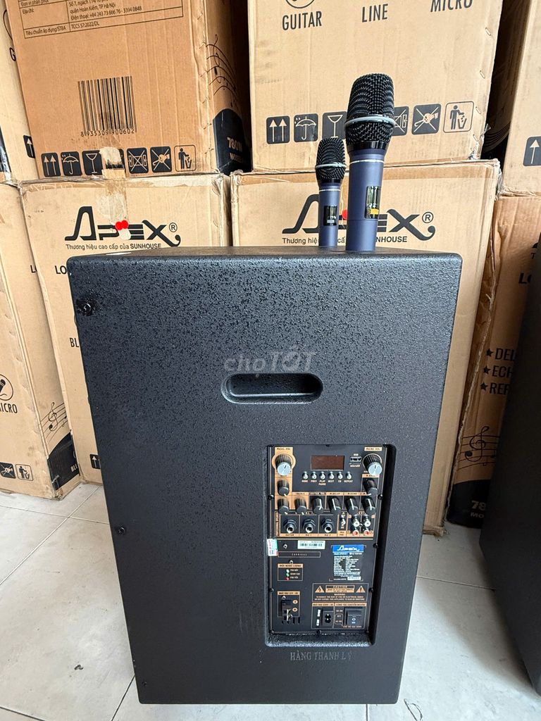 Loa kéo đơn Karaoke Apex APA3412. Mua bán Tivi, Âm thanh tại Quận 11 Tp Hồ Chí Minh được đăng bởi GIA PHÁT ĐIỆN MÁY SỈ LẺ hình 3