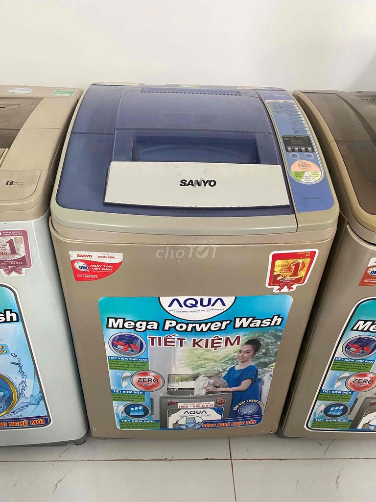 Máy giặt Aqua 7kg,chạy êm,tiết kiệm điện,nao ship✅