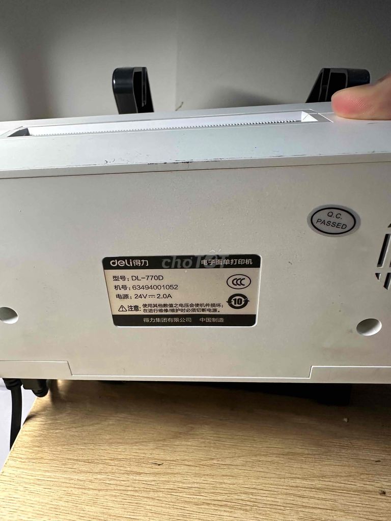 máy in nhiệt Deli 770D USB