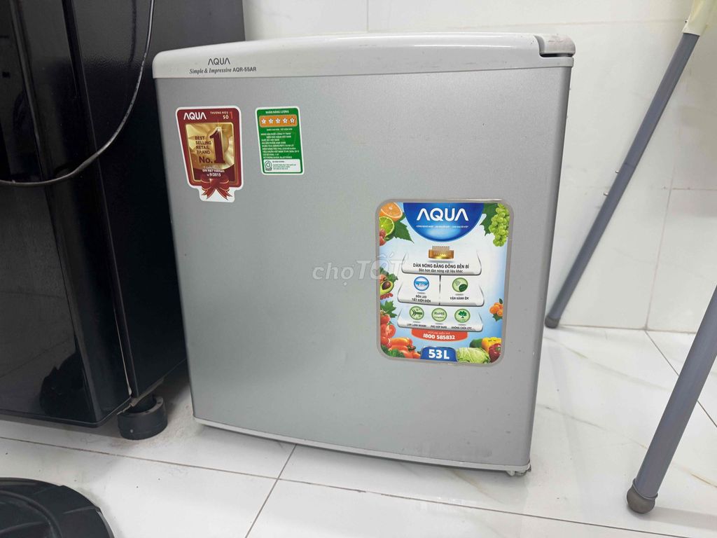 Tủ lạnh mini Aqua AQR-55AR Bạc 53L. Mua bán Tủ lạnh tại Quận 12 Tp Hồ Chí Minh được đăng bởi Duy hình 1