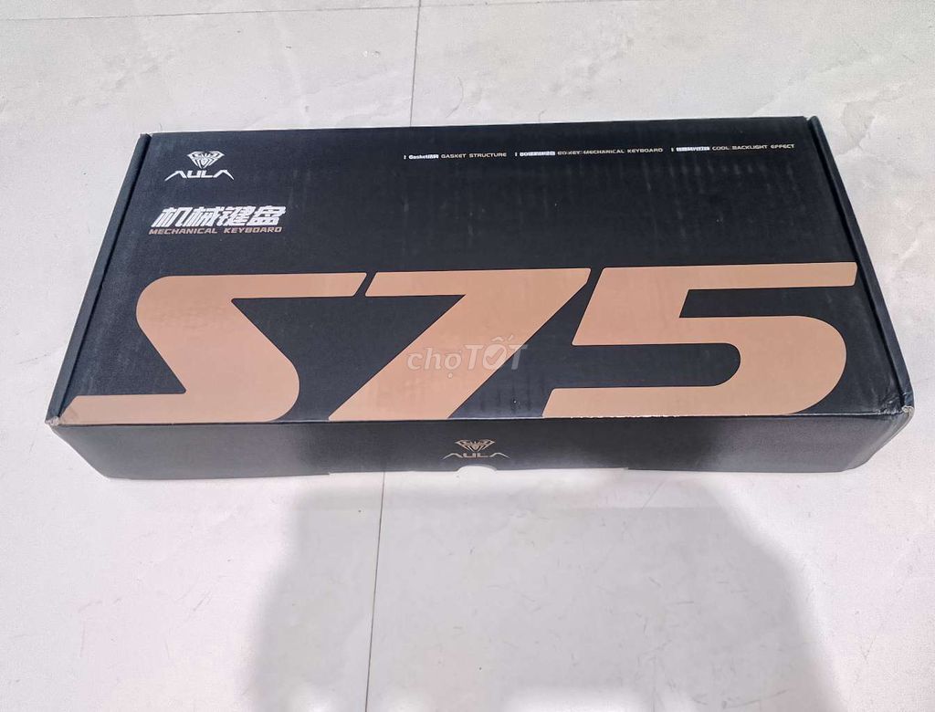 AULA S75 Pro Đen New có cod. Mua bán Phụ kiện (Màn hình, Chuột...) tại Huyện Ea Kar Đắk Lắk được đăng bởi Kiệt Nguyễn hình 1