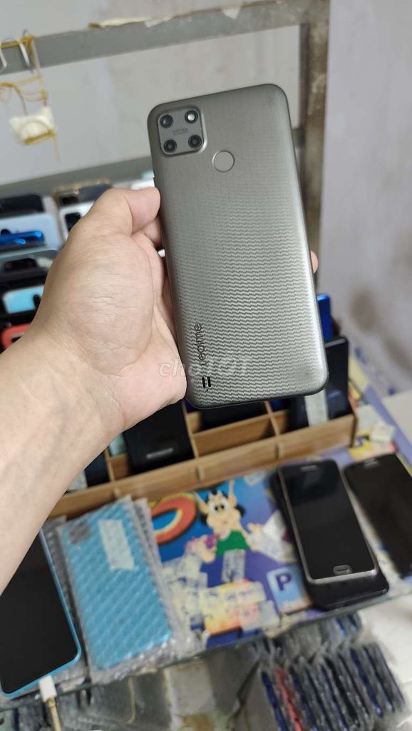Realme C25y, ram 4gb, 64gb, pin 6000. Mua bán Điện thoại tại Quận Gò Vấp Tp Hồ Chí Minh được đăng bởi A LONG   nhận thanh toán THẺ TÍN DỤNG hình 1