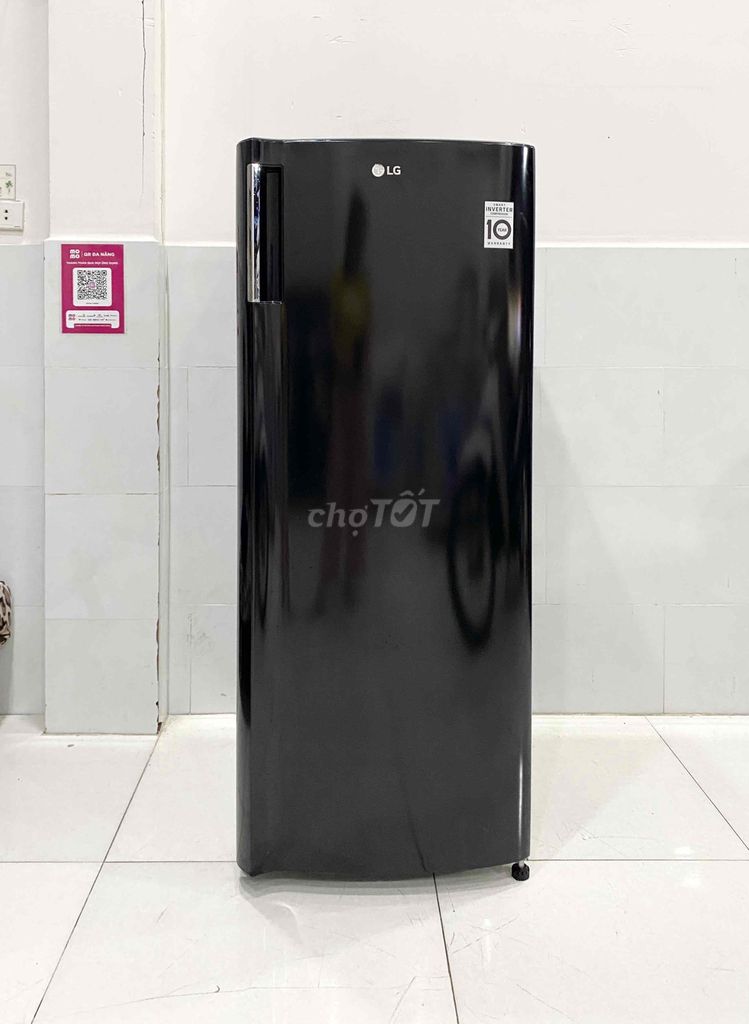 Thanh lý tủ ĐÔNG ĐỨNG LG inverter 171lit -MỚi 99%