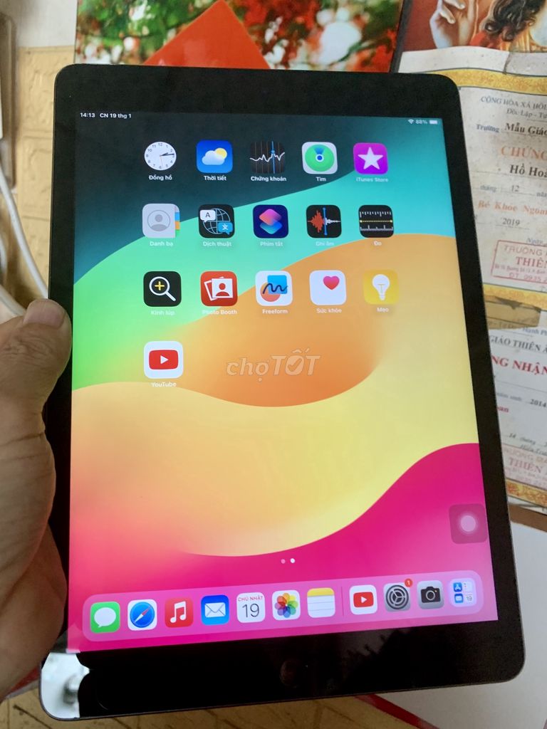 Bán iPad Gen 9 4G LTE wifi 64GB đẹp ko vân tay