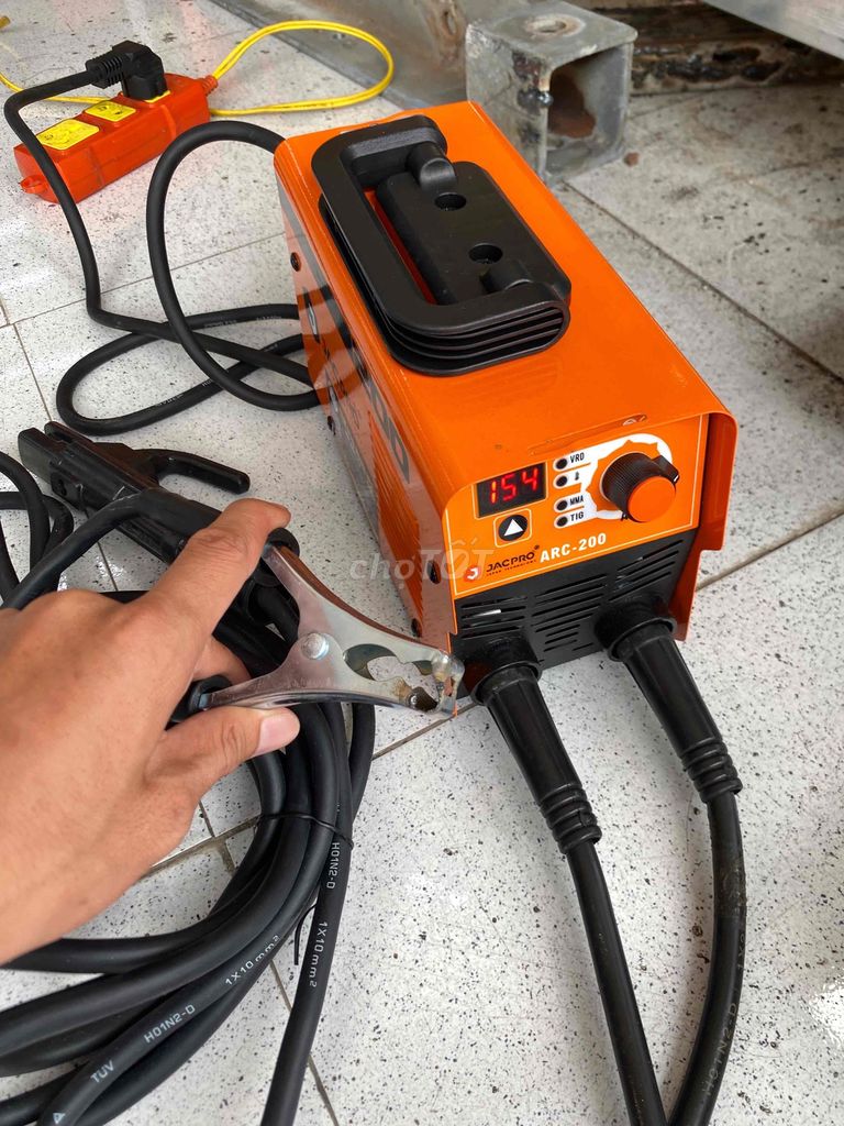 Máy hàn que JACPRO ARC-200 Cam Đã sử dụng. Mua bán Đồ chuyên dụng, Giống nuôi trồng tại Thành phố Thuận An Bình Dương được đăng bởi Máy Móc 24H hình 1
