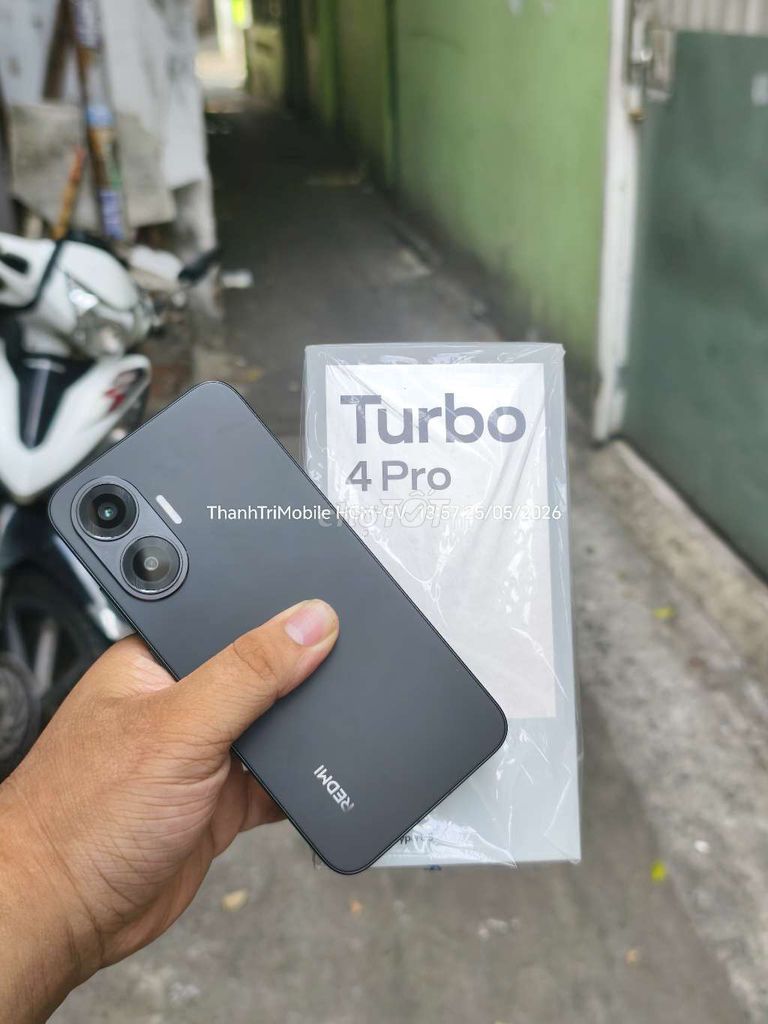 Redmi tubor 4 pro 12/256 đen fullbox. Mua bán Điện thoại tại Quận Gò Vấp Tp Hồ Chí Minh được đăng bởi Thanh Tri hình 1