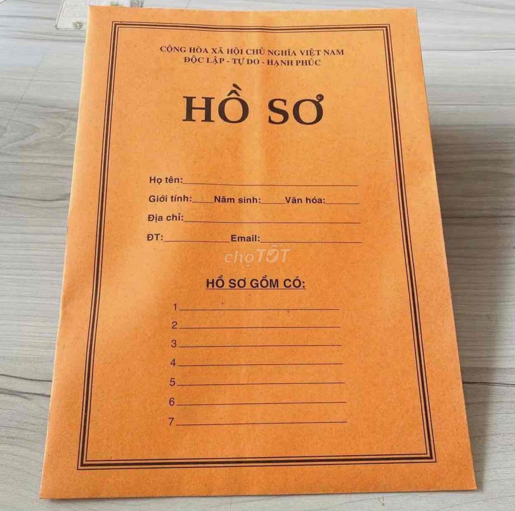 Combo 03 Bộ hồ sơ xin việc. Mua bán Đồ dùng văn phòng tại Quận Tân Phú Tp Hồ Chí Minh được đăng bởi Sudy Shop Văn Phòng Phẩm hình 1