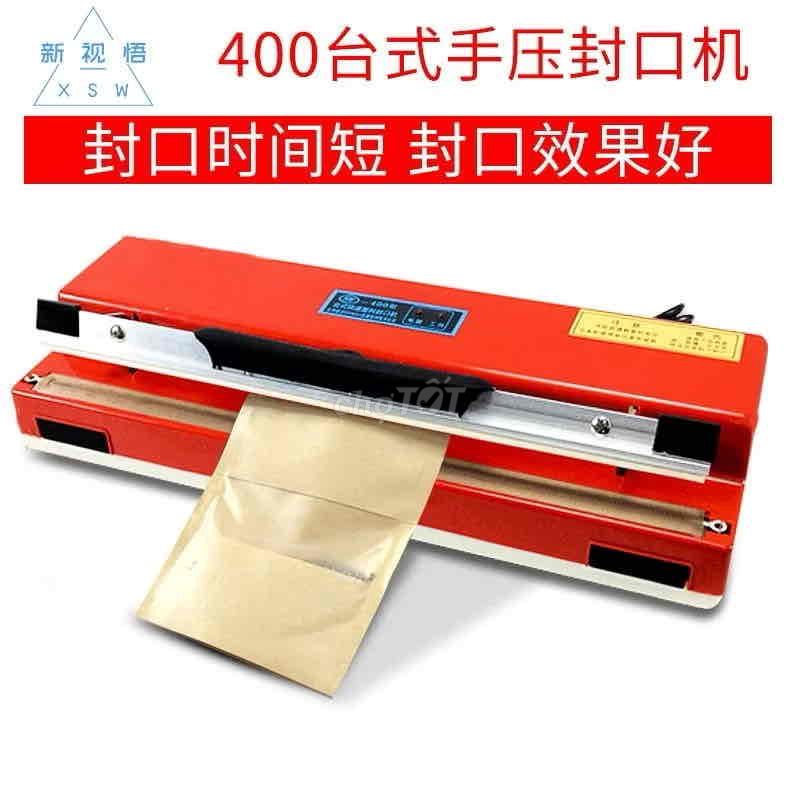 thanh lý 2 máy hàn miệng túi mới 99% sử dụng 2 lần