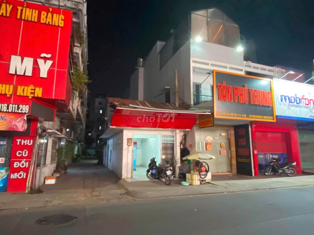 Cho thuê nhà góc 2mt đường Hoàng Văn Thụ, Phường 4 Tân Bình