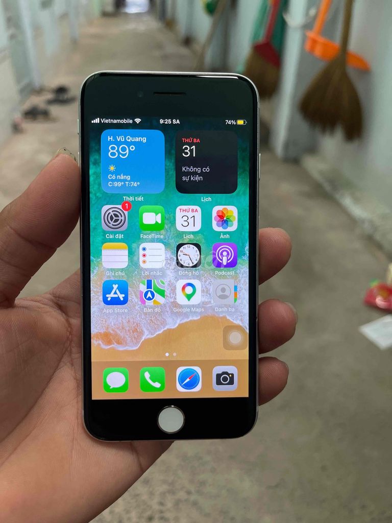 Apple iPhone 8 8GB Bạc. Mua bán Điện thoại tại Thành phố Biên Hòa Đồng Nai được đăng bởi Nguyen Van Loc  hình 1