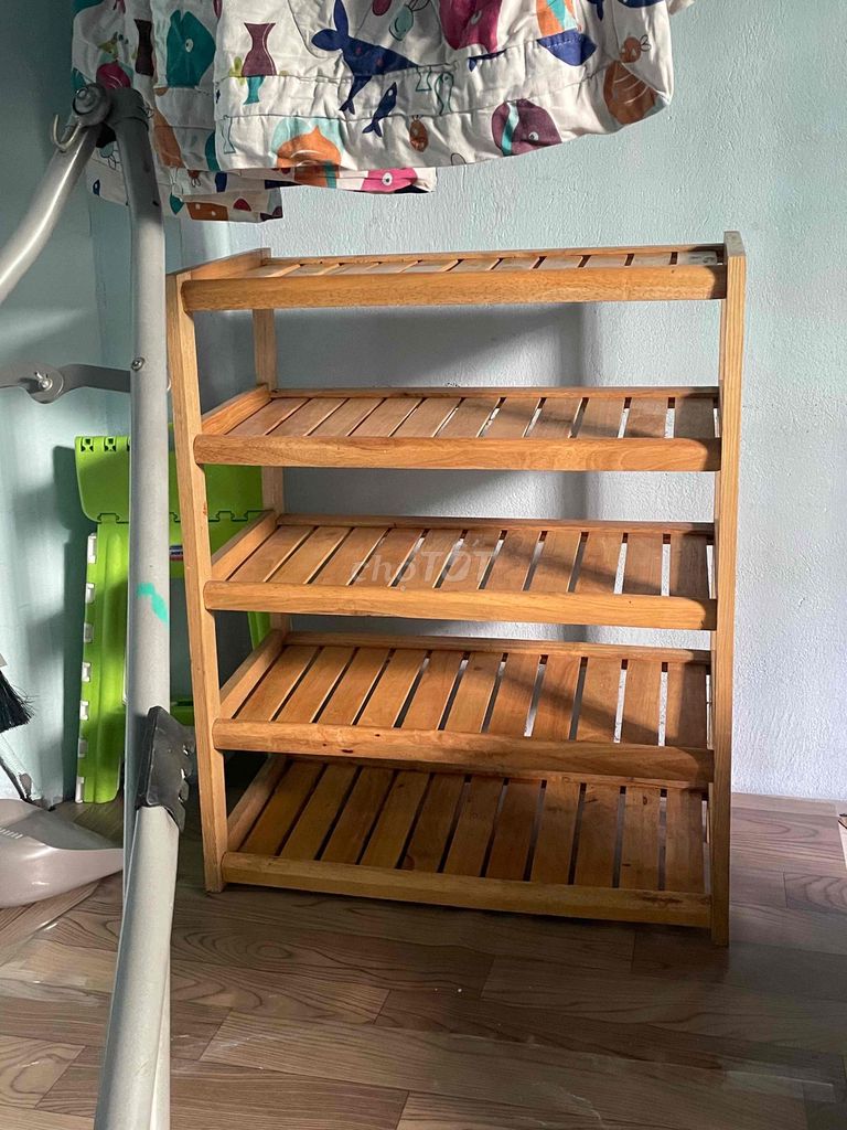 Kệ dép Gỗ Nâu gỗ 5 tầng. Mua bán Tủ, kệ gia đình tại Quận 7 Tp Hồ Chí Minh được đăng bởi Huyền Trang hình 1