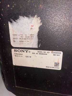 Sony TCL 43in có nói Samsung 43in ko nói như hình