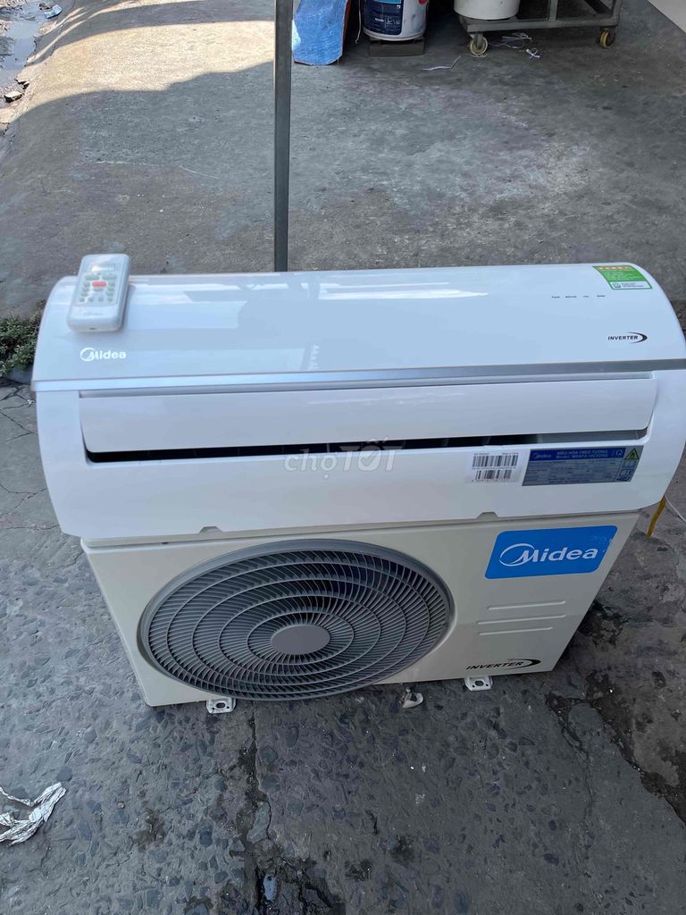 máy lạnh midea 1,5hp inverter mới 99