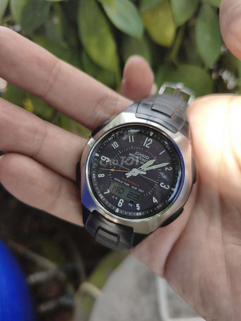 Đồng hồ Casio Nam 42mm Đen. Mua bán Đồng hồ tại Huyện Gò Công Tây Tiền Giang được đăng bởi Tuấn Trung hình 1