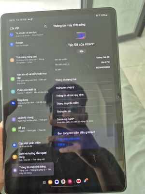 Samsung Galaxy Tab S9 Wifi128GB/8GB - SSVN