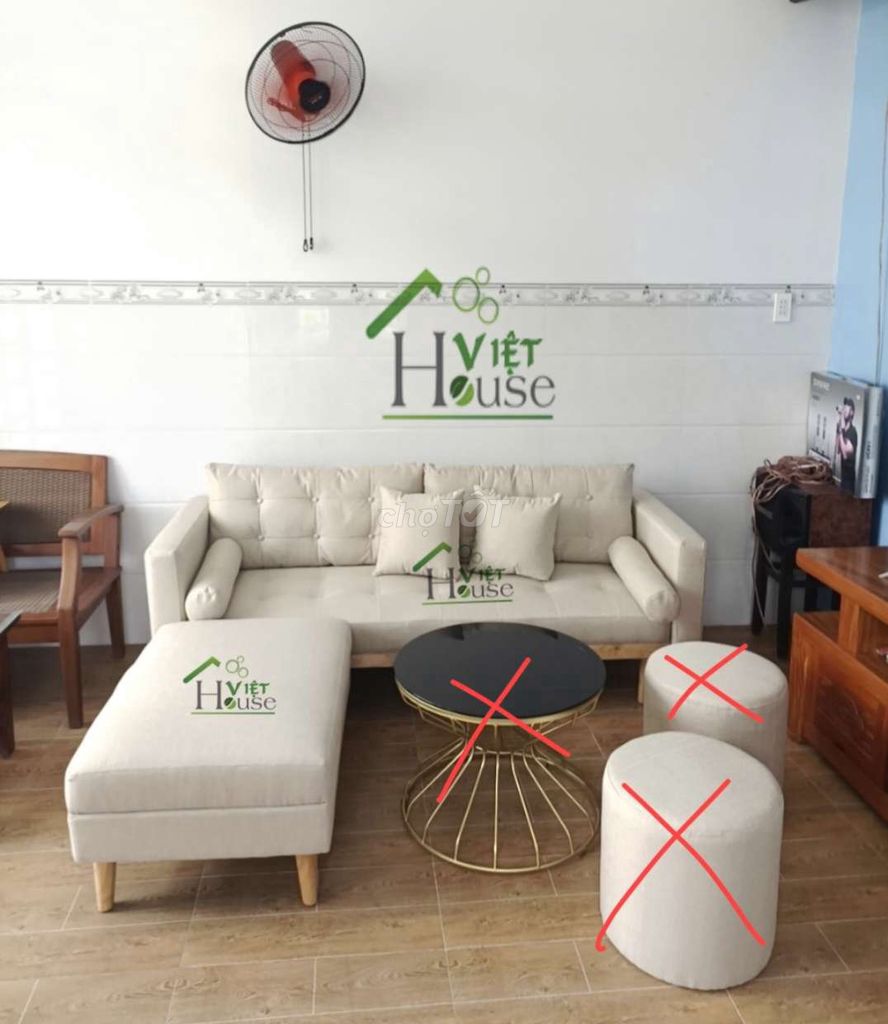 Sofa góc L cho nhà phố, chúng cư (Miễn phí ship). Mua bán Bàn ghế tại Thành phố Thủ Đức Tp Hồ Chí Minh được đăng bởi Đồ gỗ Viet House hình 1