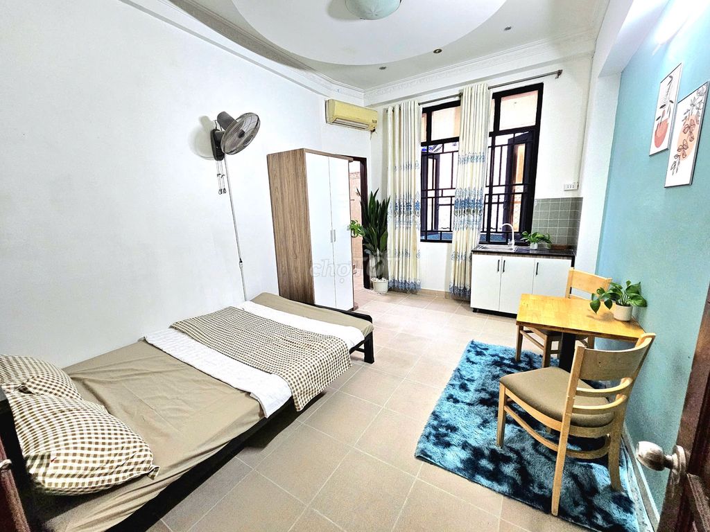 T8 trống 4tr5 cửa sổ full nội thất tại 41 Nguyễn Tuyển, Bình Trưng Tây